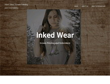 Tablet Screenshot of inkedwear.com